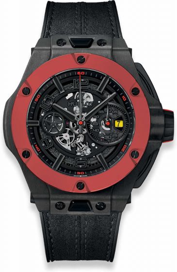 Review Replica HUBLOT BIG BANG FERRARI UNICO CARBON RED CERAMIC 45MM watch 402.QF.0110.WR